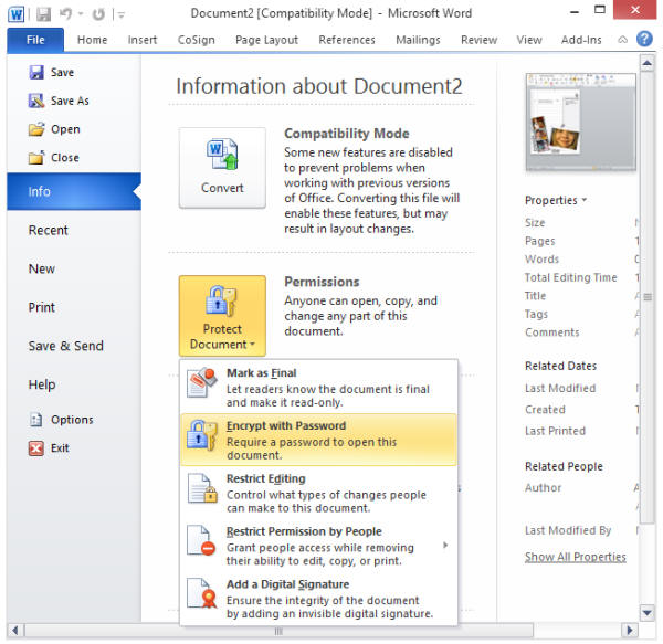 can you protect a word document from being edited with a password can you protect a word document from being edited with a password