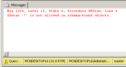  schemabinding