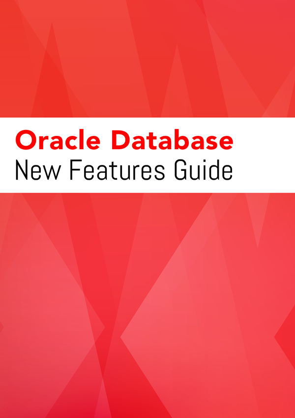 Oracle Database New Features Guide